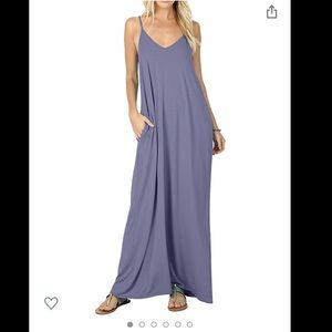 Purple lavender dress